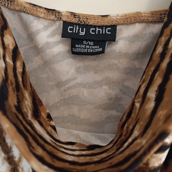 CITY CHIC 🐯 HOST PICK 🐯 City Chic Tigress Bodysuit Size S - Picture 5 of 5